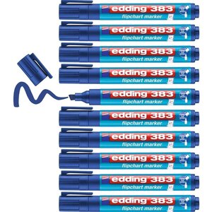 Marqueur pour chevalets 383 bleu 1-5 mm x 10 EDDING