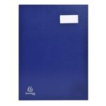 Parapheur direction dos a soufflets - 24 compartiments - Bleu EXACOMPTA