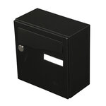Boîte aux lettres, Préface compact Noir mat RAL 9005M