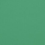 vidaXL Coussins de chaise de jardin à dossier haut lot de 2 vert tissu