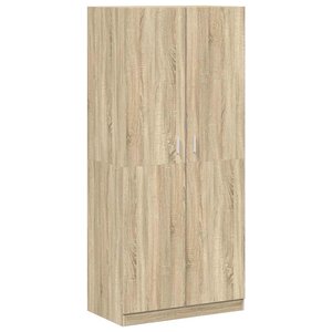 vidaXL Garde-robe Chêne sonoma 90x52x200 cm Bois d’ingénierie