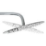 vidaXL Ensemble de douche à deux têtes avec douchette Acier inoxydable