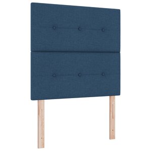 Tête de lit LED vidaXL Bleue 90 cm en tissu