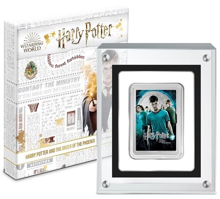 Pièce de monnaie 2 Dollars Niue 2021 1 once argent BE – Harry Potter et l’Ordre du Phénix