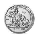 Libertas americana monnaie de 25€ argent haut relief et patinée