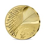 Monnaie de 5€ 1/2g Or Molière - 400 ans de sa naissance