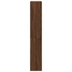 vidaXL Bibliothèque 4 niveaux Chêne marron 40x24x143cm Bois ingénierie