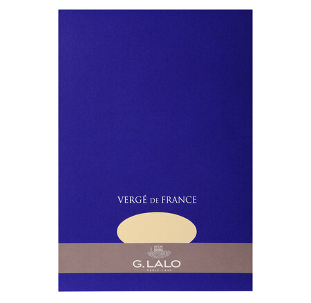 Bloc vergé A4 50 feuilles 100g Champagne G.LALO