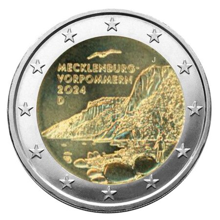 2 Euro commémorative 2024 : Allemagne ( Présidence de Mecklembourg au Bundesrat)