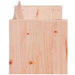 vidaXL Canapé de jardin 3 places 189x60x62 cm bois massif de douglas