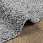 vidaXL Tapis shaggy PAMPLONA poils longs moderne gris Ø 160 cm