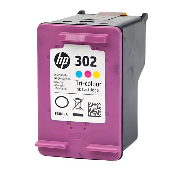Cartouche d'encre authentique HP 302 Couleur - programme SECOND