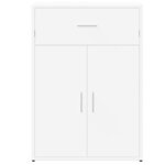 vidaXL Buffets 2 Pièces blanc 60x30x84 cm bois d'ingénierie