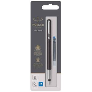 Stylo plume VECTOR taille de plume: M noir PARKER