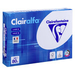 Ramette de 500 feuilles de papier a4 80g efc blanc clairefontaine