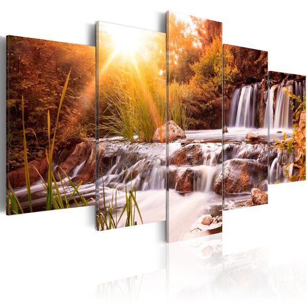 Tableau - autumn's valley l x h en cm 200x100