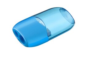 Taille-crayon Bobsy 2 Trous interieur plastique avec réserve coloris aléatoire WONDAY