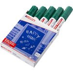 Marqueur craie liquide 4090 vert 4-15 mm x 5 EDDING