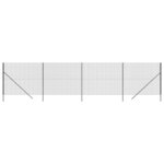 vidaXL Clôture en treillis métallique anthracite 2x10 m