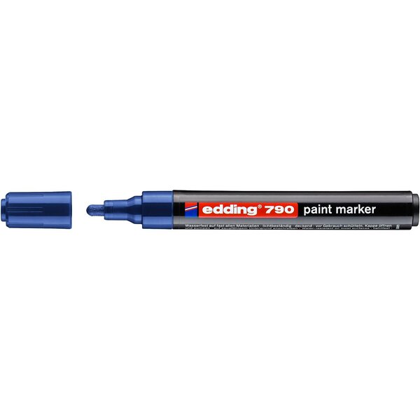 Marqueur Peinture 790 Bleu Pointe Moyenne 2-3 mm EDDING