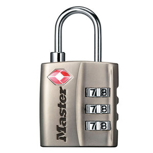 Cadenas à Combinaison TSA Gris 5 5 x 3 x 2 6 cm