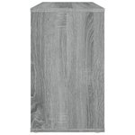 vidaXL Armoire latérale Sonoma gris 60x30x50 cm Bois d'ingénierie