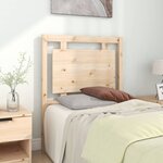 vidaXL Tête de lit 80 5x4x100 cm Bois massif de pin