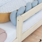 Lit cabane enfant TAHUKA 80 x 160 beige