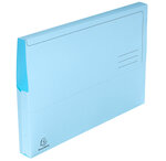 Paquet De 50 Chemises Poche Super 210 - 24 5x32 5cm - Bleu Clair - X 3 - Exacompta