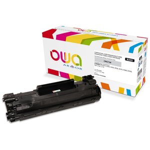 Toner d'encre remanufacturé, compatible pour CANON CRG728 - Noir