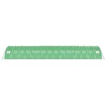 vidaXL Serre avec cadre en acier vert 56 m² 14x4x2 m