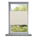 vidaXL Store plissé 50x100 cm Crème