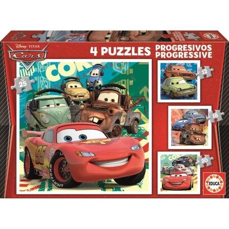 CARS Puzzle Puzzle Progressif