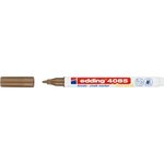 Marqueur Craie Liquide 4085 Cuivre Pointe Ronde 1-2 mm x 5 EDDING