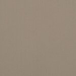 vidaXL Coussins de canapé lot de 4 taupe 40x40 cm tissu
