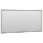 vidaXL Ensemble de meubles de salle de bain 2 Pièces gris béton