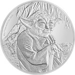 Pièce de monnaie 2 Dollars Niue 2016 1 once argent BE – Yoda