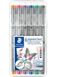 étui de 6 feutres à pigment 0,5 mm STAEDTLER