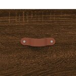 vidaXL Buffet chêne marron 100x36x60 cm bois d'ingénierie