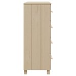 vidaXL Buffet HAMAR Marron miel 79x40x103 5 cm Bois massif de pin