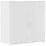 vidaXL Buffet blanc 79x38x80 cm bois d’ingénierie