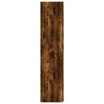 vidaXL Buffet haut chêne fumé 70x42 5x185 cm bois d'ingénierie