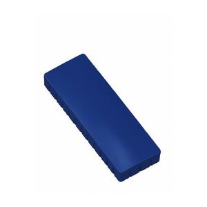 Boite de 10 Aimants MAULsolid 54x19 mm Puiss. 1 kg Bleu MAUL