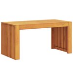 vidaXL Table Basse de Jardin 70x35x35 cm Bois Massif Acacia