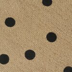 vidaXL Tapis fait à la main Jute avec imprimé à pois 150 cm