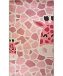 Tapis pour Enfant 120 x 160 cm - Rose