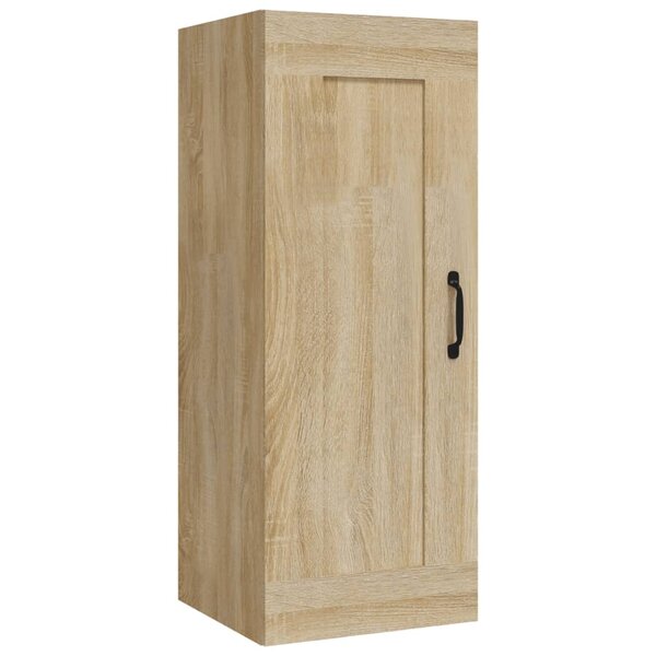 vidaXL Armoire suspendue Chêne sonoma 35x34x90 cm Bois d'ingénierie