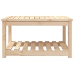 vidaXL Table de jardin 82 5x50 5x45 cm bois massif de pin