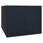 vidaXL Abri de jardin Anthracite 195x198x159 cm Acier galvanisé