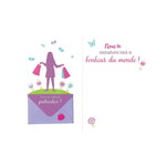 Carte de voeux enfant - anniversaire - shopping